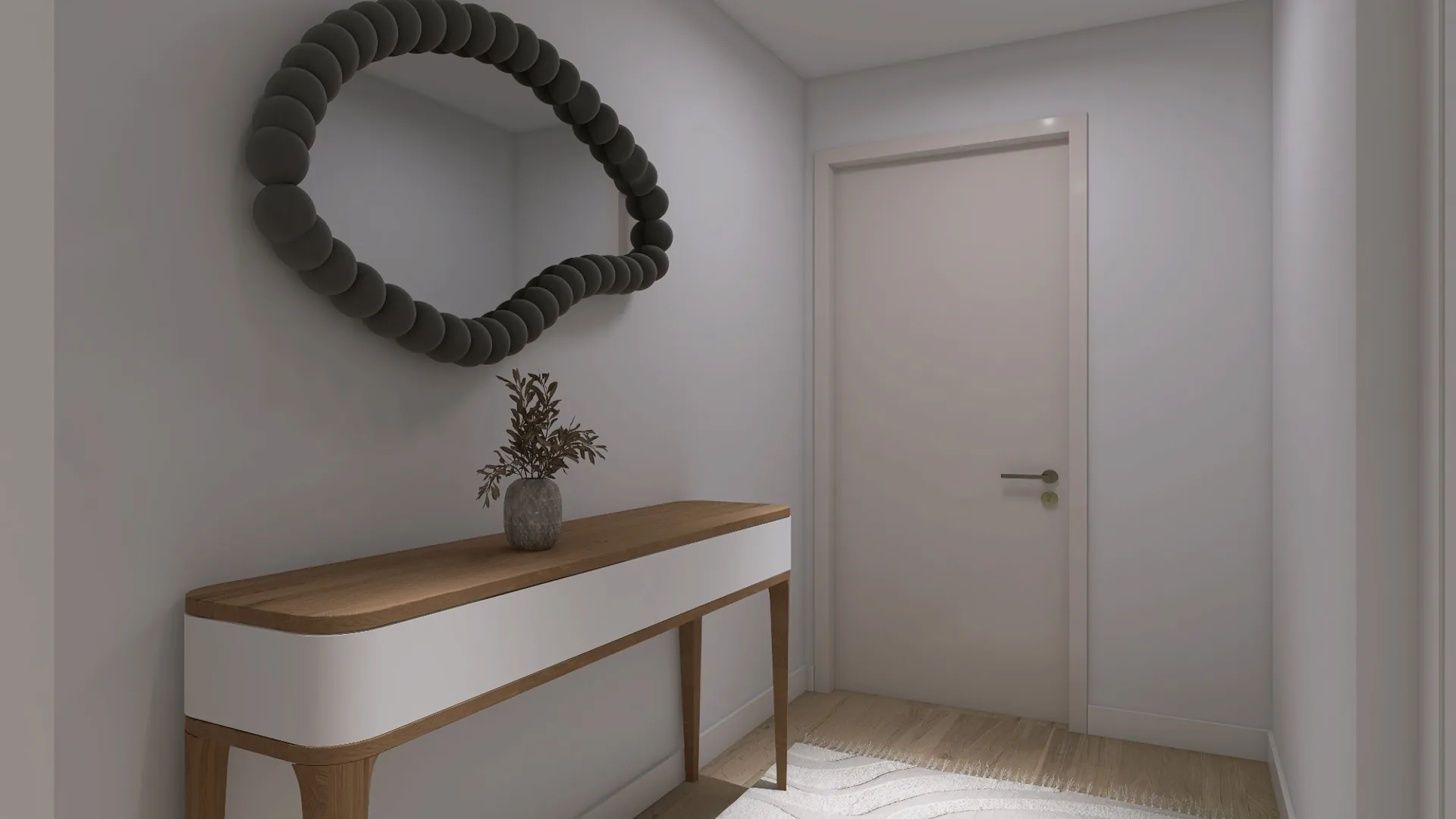 L’entrée du logement